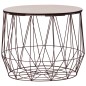 vidaXL Couchtische 2 Stk. Kupferfarben vidaXL Couchtische 2 Stk. Kupferfarben