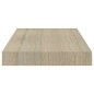 vidaXL Schwebendes Wandregal Eichefarben 40x23x3,8 cm MDF vidaXL Schwebendes Wandregal Eichefarben 40x23x3,8 cm MDF