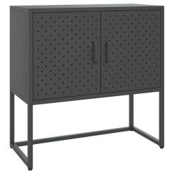 vidaXL Sideboard Anthrazit 75x35x75 cm Stahl