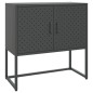 vidaXL Sideboard Anthrazit 75x35x75 cm Stahl vidaXL Sideboard Anthrazit 75x35x75 cm Stahl