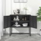 vidaXL Sideboard Anthrazit 75x35x75 cm Stahl vidaXL Sideboard Anthrazit 75x35x75 cm Stahl