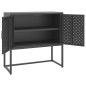 vidaXL Sideboard Anthrazit 75x35x75 cm Stahl vidaXL Sideboard Anthrazit 75x35x75 cm Stahl