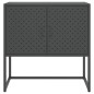 vidaXL Sideboard Anthrazit 75x35x75 cm Stahl vidaXL Sideboard Anthrazit 75x35x75 cm Stahl