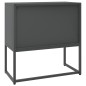 vidaXL Sideboard Anthrazit 75x35x75 cm Stahl vidaXL Sideboard Anthrazit 75x35x75 cm Stahl