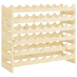 vidaXL Weinregal 83x29x68 cm Massivholz Kiefer