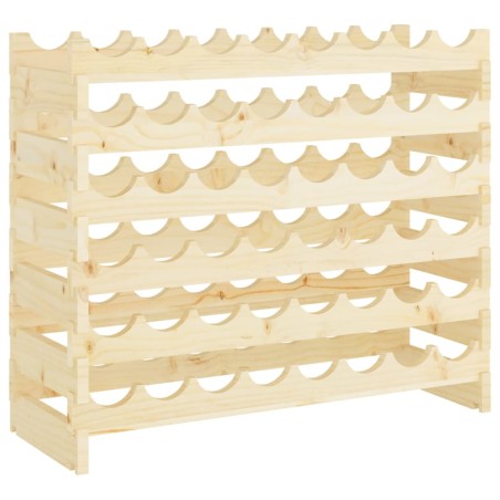 vidaXL Weinregal 83x29x68 cm Massivholz Kiefer