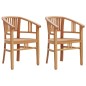 vidaXL 3-tlg. Garten-Essgruppe Massivholz Teak vidaXL 3-tlg. Garten-Essgruppe Massivholz Teak