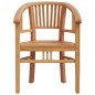 vidaXL 3-tlg. Garten-Essgruppe Massivholz Teak vidaXL 3-tlg. Garten-Essgruppe Massivholz Teak