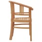 vidaXL 3-tlg. Garten-Essgruppe Massivholz Teak vidaXL 3-tlg. Garten-Essgruppe Massivholz Teak