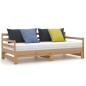 vidaXL Tagesbett Ausziehbar Honigbraun Massivholz Kiefer 2x(90x200) cm vidaXL Tagesbett Ausziehbar Honigbraun Massivholz Kiefer 2x(90x200) cm