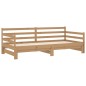 vidaXL Tagesbett Ausziehbar Honigbraun Massivholz Kiefer 2x(90x200) cm vidaXL Tagesbett Ausziehbar Honigbraun Massivholz Kiefer 2x(90x200) cm