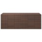 vidaXL Garten-Kissenbox PE Rattan 291x100,5x104 cm Braun vidaXL Garten-Kissenbox PE Rattan 291x100,5x104 cm Braun