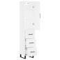 vidaXL Highboard Weiß 34,5x34x180 cm Holzwerkstoff vidaXL Highboard Weiß 34,5x34x180 cm Holzwerkstoff