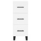 vidaXL Highboard Weiß 34,5x34x180 cm Holzwerkstoff vidaXL Highboard Weiß 34,5x34x180 cm Holzwerkstoff
