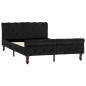 vidaXL Bettgestell Schwarz Samt 120 x 200 cm vidaXL Bettgestell Schwarz Samt 120 x 200 cm