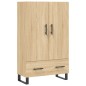 vidaXL Highboard Sonoma-Eiche 69,5x31x115 cm Holzwerkstoff vidaXL Highboard Sonoma-Eiche 69,5x31x115 cm Holzwerkstoff