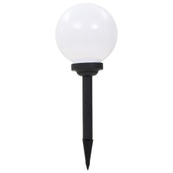 vidaXL Outdoor Solarleuchten 3 Stück LED Kugelförmig 20 cm RGB