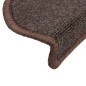 vidaXL Stufenmatten 10 Stk. 65x24x4 cm Kaffeebraun vidaXL Stufenmatten 10 Stk. 65x24x4 cm Kaffeebraun