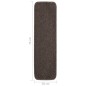 vidaXL Antirutsch Stufenmatten 15 Stk. 75x20 cm Braun Rechteckig vidaXL Antirutsch Stufenmatten 15 Stk. 75x20 cm Braun Rechteckig