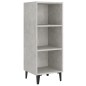 vidaXL Sideboard Betongrau 34,5x32,5x90 cm Holzwerkstoff vidaXL Sideboard Betongrau 34,5x32,5x90 cm Holzwerkstoff