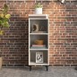 vidaXL Sideboard Betongrau 34,5x32,5x90 cm Holzwerkstoff vidaXL Sideboard Betongrau 34,5x32,5x90 cm Holzwerkstoff