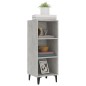 vidaXL Sideboard Betongrau 34,5x32,5x90 cm Holzwerkstoff vidaXL Sideboard Betongrau 34,5x32,5x90 cm Holzwerkstoff