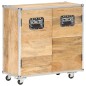 vidaXL Sideboard mit 2 Türen 70x30x69 cm Mango-Massivholz vidaXL Sideboard mit 2 Türen 70x30x69 cm Mango-Massivholz