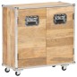 vidaXL Sideboard mit 2 Türen 70x30x69 cm Mango-Massivholz vidaXL Sideboard mit 2 Türen 70x30x69 cm Mango-Massivholz