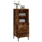 vidaXL Sideboard Räuchereiche 34,5x34x90 cm Holzwerkstoff vidaXL Sideboard Räuchereiche 34,5x34x90 cm Holzwerkstoff