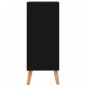 vidaXL Sideboard Hochglanz-Schwarz 60x30x72 cm Holzwerkstoff vidaXL Sideboard Hochglanz-Schwarz 60x30x72 cm Holzwerkstoff
