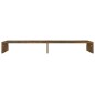 vidaXL Monitorständer Räuchereiche 110x23,5x9 cm Holzwerkstoff vidaXL Monitorständer Räuchereiche 110x23,5x9 cm Holzwerkstoff