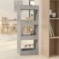 vidaXL Bücherregal/Raumteiler Betongrau 40x30x103 cm Holzwerkstoff vidaXL Bücherregal/Raumteiler Betongrau 40x30x103 cm Holzwerkstoff