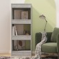 vidaXL Bücherregal/Raumteiler Betongrau 40x30x103 cm Holzwerkstoff vidaXL Bücherregal/Raumteiler Betongrau 40x30x103 cm Holzwerkstoff