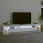 vidaXL TV-Schrank mit LED-Leuchten Weiß 260x36,5x40 cm vidaXL TV-Schrank mit LED-Leuchten Weiß 260x36,5x40 cm