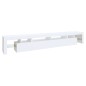 vidaXL TV-Schrank mit LED-Leuchten Weiß 260x36,5x40 cm vidaXL TV-Schrank mit LED-Leuchten Weiß 260x36,5x40 cm