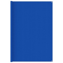 vidaXL Zeltteppich 250x600 cm Blau HDPE