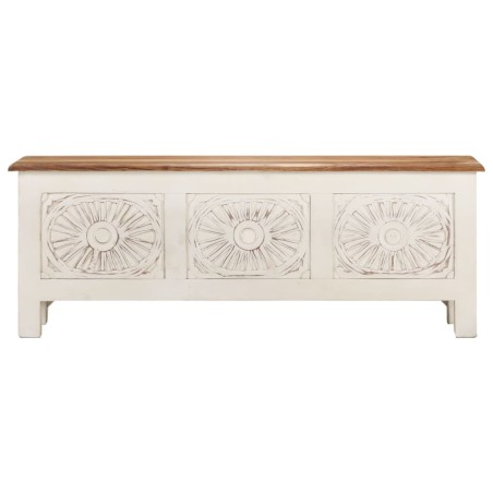 vidaXL Truhe 110x30x40 cm Massivholz Akazie