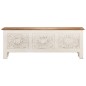 vidaXL Truhe 110x30x40 cm Massivholz Akazie vidaXL Truhe 110x30x40 cm Massivholz Akazie