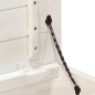 vidaXL Truhe 110x30x40 cm Massivholz Akazie vidaXL Truhe 110x30x40 cm Massivholz Akazie