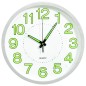vidaXL Leuchtende Wanduhr Weiß 30 cm vidaXL Leuchtende Wanduhr Weiß 30 cm