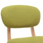 Barhocker 2 Stk. Grün Stoff Barhocker 2 Stk. Grün Stoff