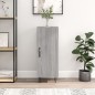 vidaXL Sideboard Grau Sonoma 34,5x34x90 cm Holzwerkstoff vidaXL Sideboard Grau Sonoma 34,5x34x90 cm Holzwerkstoff