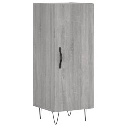 vidaXL Sideboard Grau Sonoma 34,5x34x90 cm Holzwerkstoff