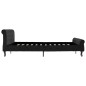 vidaXL Bettgestell Schwarz Samt 160 x 200 cm vidaXL Bettgestell Schwarz Samt 160 x 200 cm