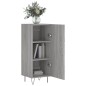 vidaXL Sideboard Grau Sonoma 34,5x34x90 cm Holzwerkstoff vidaXL Sideboard Grau Sonoma 34,5x34x90 cm Holzwerkstoff