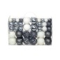 vidaXL 100-tlg. Weihnachtskugel-Set 3/4/6 cm Weiß/Grau vidaXL 100-tlg. Weihnachtskugel-Set 3/4/6 cm Weiß/Grau