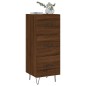 vidaXL Sideboard Braun Eichen-Optik 34,5x34x90 cm Holzwerkstoff vidaXL Sideboard Braun Eichen-Optik 34,5x34x90 cm Holzwerkstoff