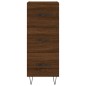 vidaXL Sideboard Braun Eichen-Optik 34,5x34x90 cm Holzwerkstoff vidaXL Sideboard Braun Eichen-Optik 34,5x34x90 cm Holzwerkstoff