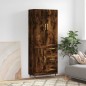 vidaXL Highboard Räuchereiche 69,5x34x180 cm Holzwerkstoff vidaXL Highboard Räuchereiche 69,5x34x180 cm Holzwerkstoff