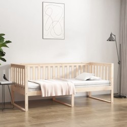 vidaXL Tagesbett 100x200 cm Massivholz Kiefer